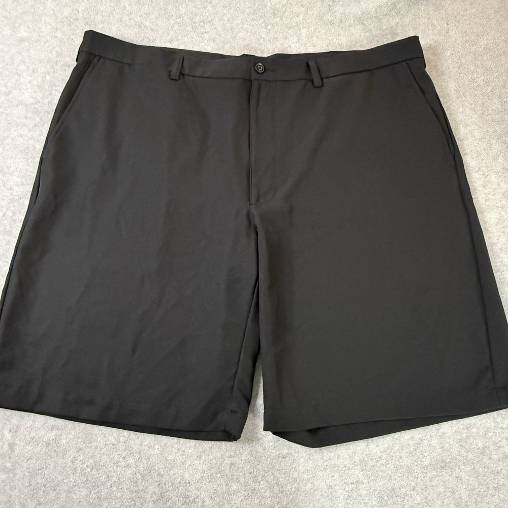 Ben Hogan Performance Golf‎ Shorts Mens 42 Black Flat Front Performance Chino